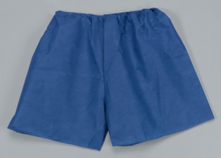 Shorts Exam Shorts, Non-Woven, Large 32'-40', Da .. .  .  